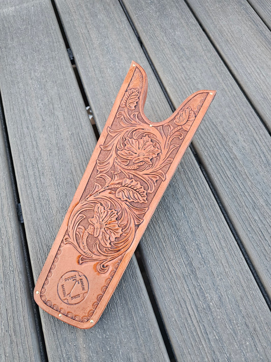 Hand Tooled Leather Boot Jack