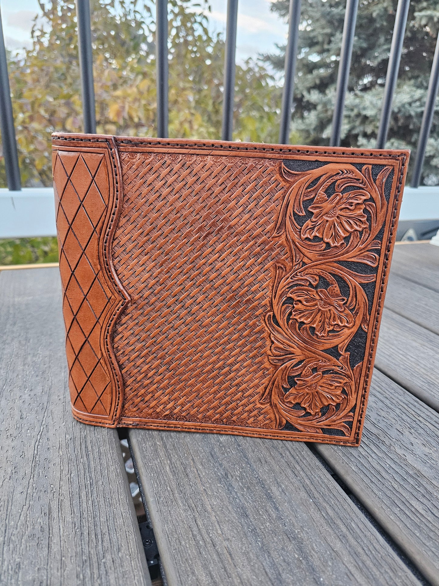Hand Tooled Photo Album