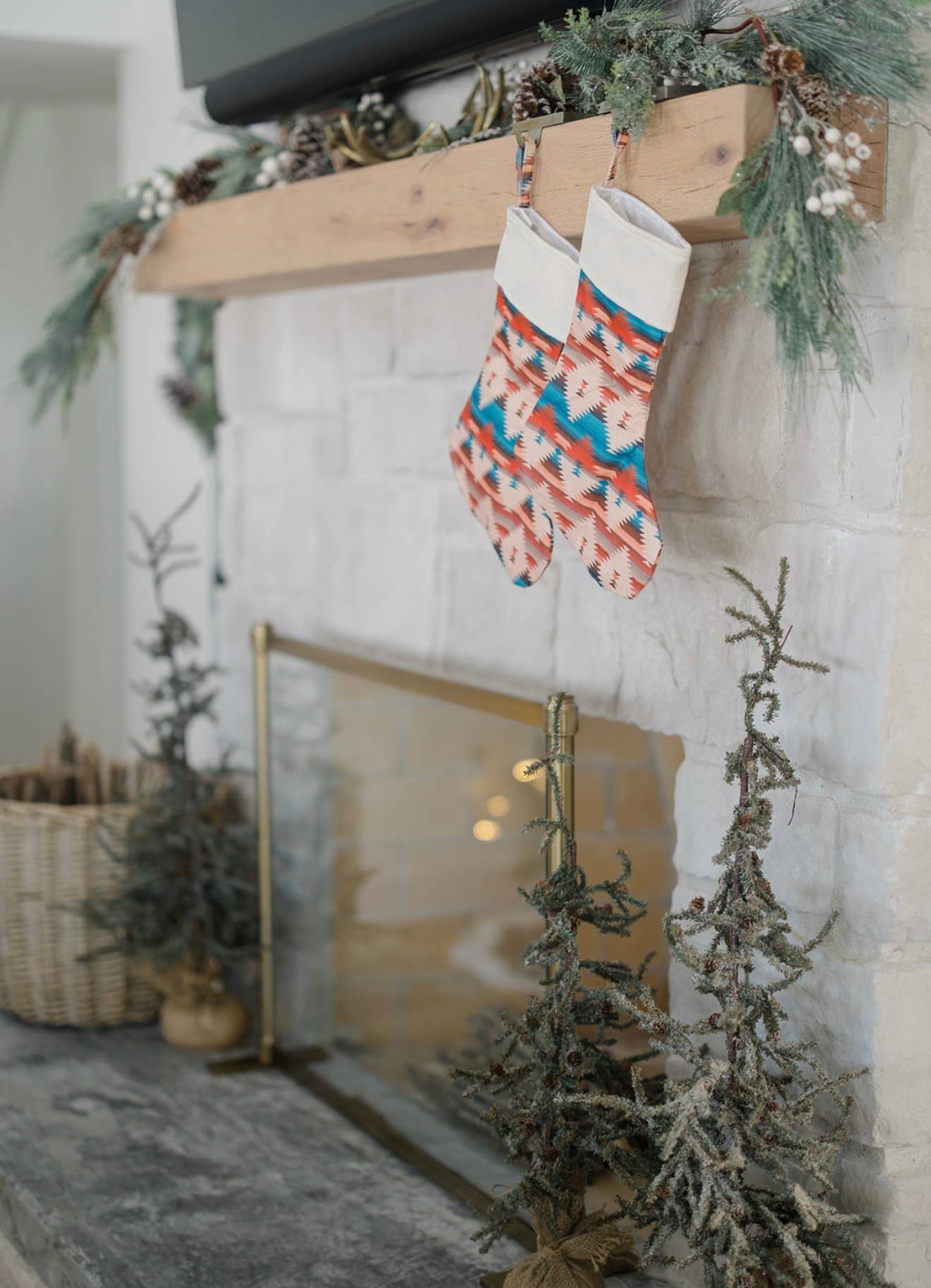 Aztec Christmas Stocking